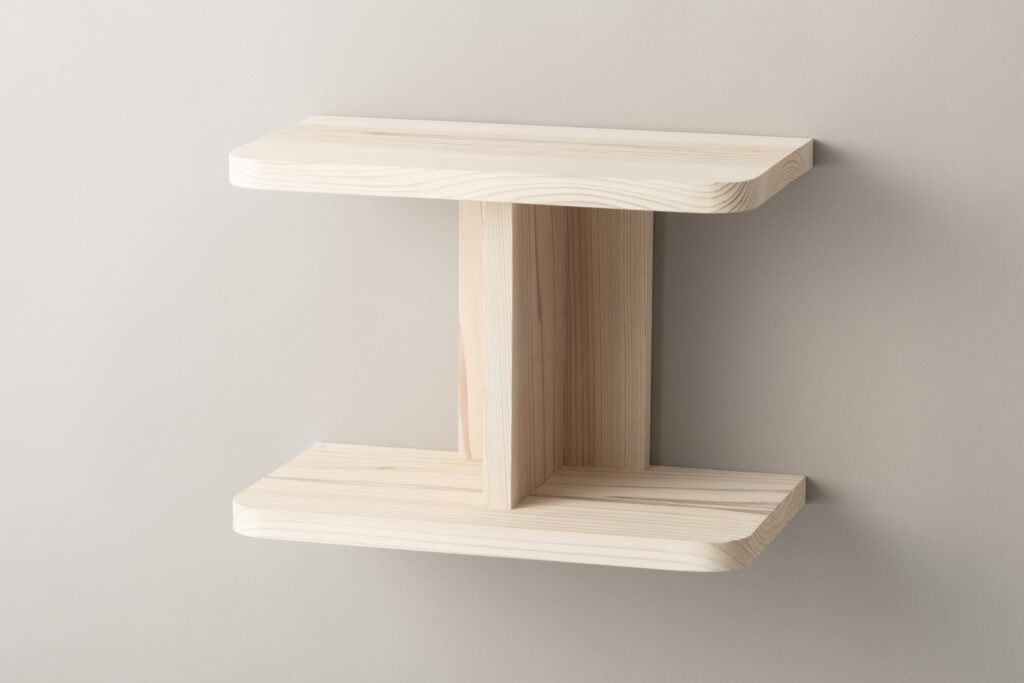 杉を使ったJOMO shelf standard
